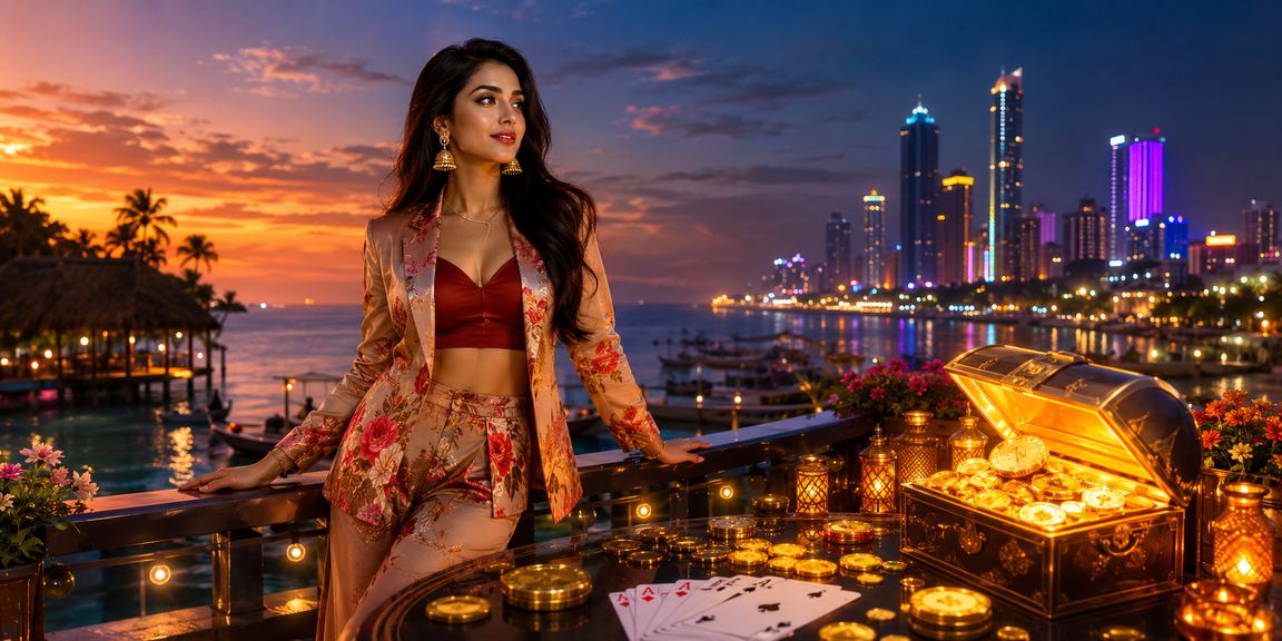 সেন্ট মর্টিন সাগর তটে তীন পত্তি খেলা